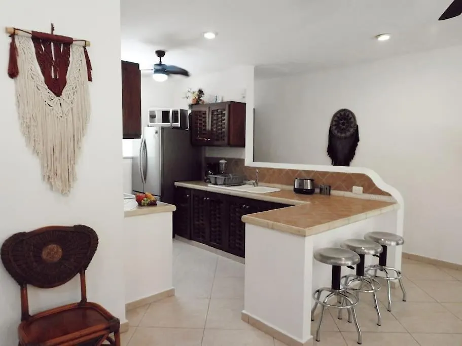 شقة Condo Yalku - Private Access To Lagoon تولوم المكسيك